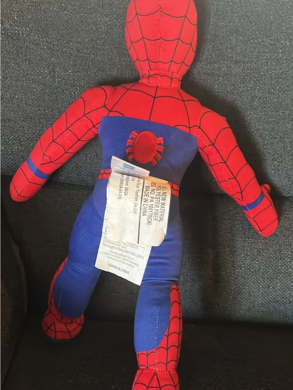 Marvel Spider-Man Kids Red and Blue Plush Costume